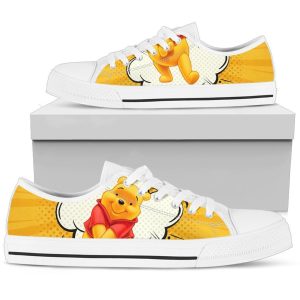 Pooh Sneakers Low Top Shoes Custom Idea PT20-Gear Wanta