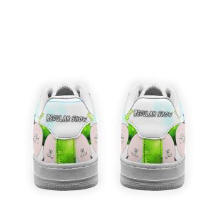 Pops Maellard Air Sneakers Custom Regular Show Shoes 3 - Perfectivy