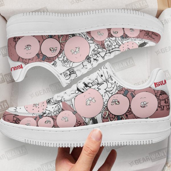 Pops Maellard Regular Show Air Sneakers Custom Cartoon Shoes 1 - Perfectivy