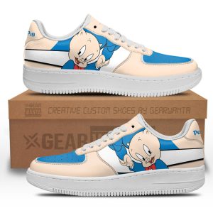 Porky Pig Custom Cartoon Kid JD Sneakers LT13 1 - PerfectIvy