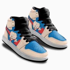 Porky Pig Kid Sneakers Custom For Kids 2 - Perfectivy