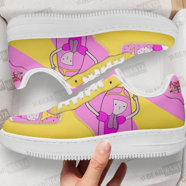 Princess Bonnibel Bubblegum Air Sneakers Custom Adventure Time Shoes 1 - Perfectivy