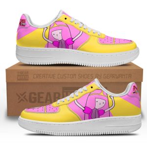 Princess Bonnibel Bubblegum Air Sneakers Custom Adventure Time Shoes 2 - Perfectivy