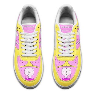 Princess Bonnibel Bubblegum Air Sneakers Custom Adventure Time Shoes 3 - Perfectivy
