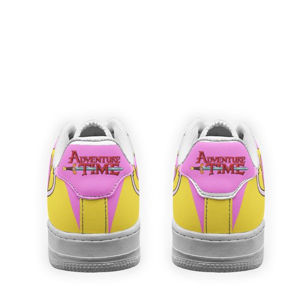 Princess Bonnibel Bubblegum Air Sneakers Custom Adventure Time Shoes 4 - Perfectivy