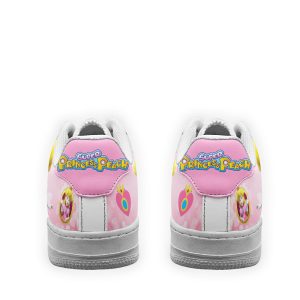 Princess Peach Super Mario Air Sneakers Custom For Gamer Shoes 3 - Perfectivy