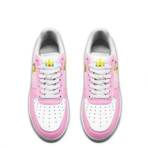 Princess Peach Super Mario Air Sneakers Custom For Gamer Shoes 4 - Perfectivy