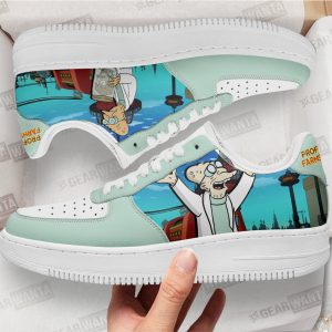 Professor Farnsworth Futurama Custom Air Sneakers Qd12 2 - Perfectivy