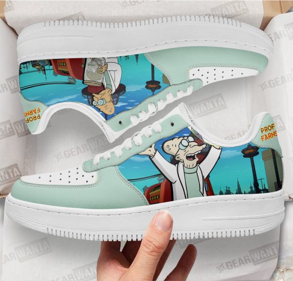 Professor Farnsworth Futurama Custom Air Sneakers Qd12 2 - Perfectivy