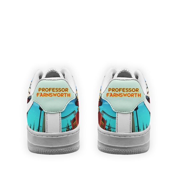 Professor Farnsworth Futurama Custom Air Sneakers Qd12 3 - Perfectivy