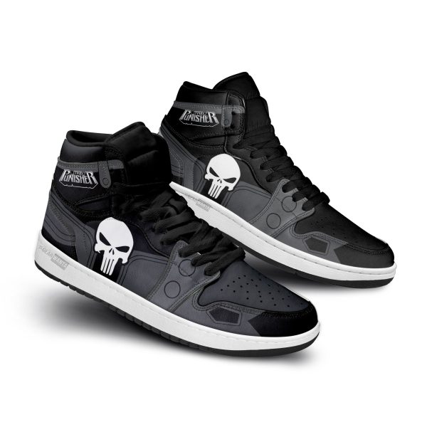 Punisher J1 Shoes Custom Anti Heroes Sneakers-Gearsnkrs