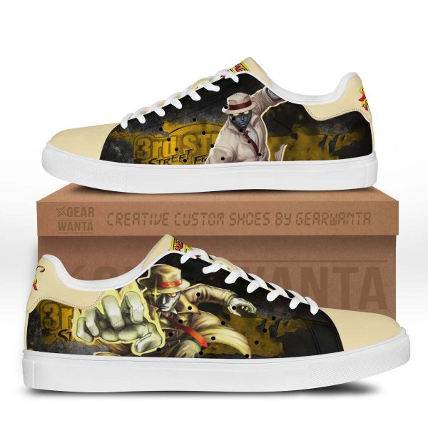 Q Skate Shoes Custom Street Fighter Game Shoes-Gearsnkrs