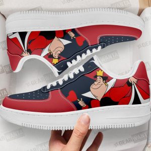 Queen Of Hearts Alice In Wonderland Custom Air Sneakers LT06 2 - PerfectIvy