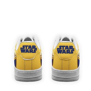 R2-D2 &Amp; C-3Po Star Wars Custom Air Sneakers Lt11 3 - Perfectivy