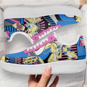 Rabbit Winnie The Pooh Air Sneakers Custom Comic Shoes 1 - PerfectIvy