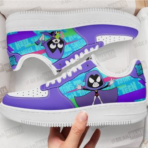 Raven Air Sneakers Custom Teen Titan Go Cartoon Shoes 1 - PerfectIvy