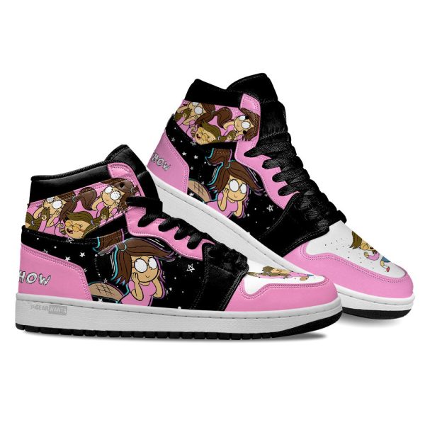 Regular Show Eileen Roberts J1 Shoes Custom Sneakers For Cartoon Fans 2 - Perfectivy