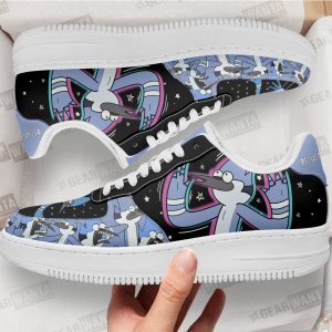 Regular Show Mordecai Air Sneakers Custom Shoes 1 - PerfectIvy
