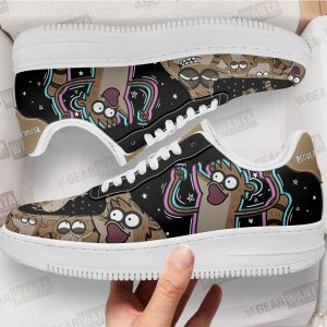 Regular Show Rigby Air Sneakers Custom Shoes 1 - PerfectIvy