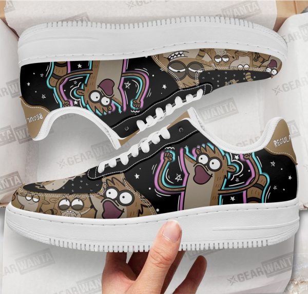 Regular Show Rigby Air Sneakers Custom Shoes 1 - Perfectivy
