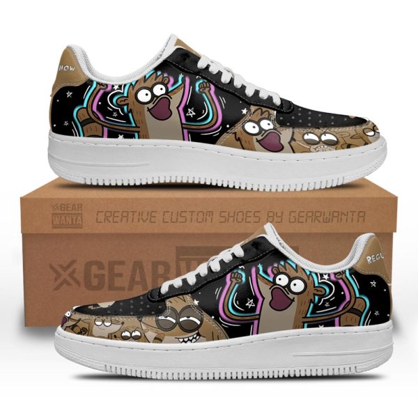 Regular Show Rigby Air Sneakers Custom Shoes 2 - Perfectivy