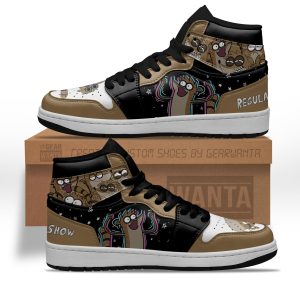 Regular Show Rigby J1 Shoes Custom Sneakers For Cartoon Fans 1 - PerfectIvy