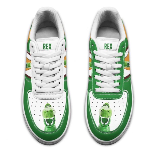 Rex Toy Story Air Sneakers Custom Cartoon Shoes 3 - Perfectivy