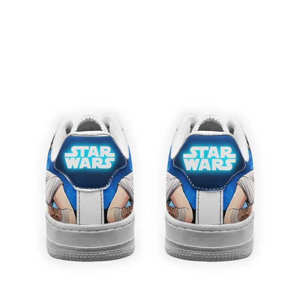 Rey Air Sneakers Custom Star Wars Shoes 3 - Perfectivy