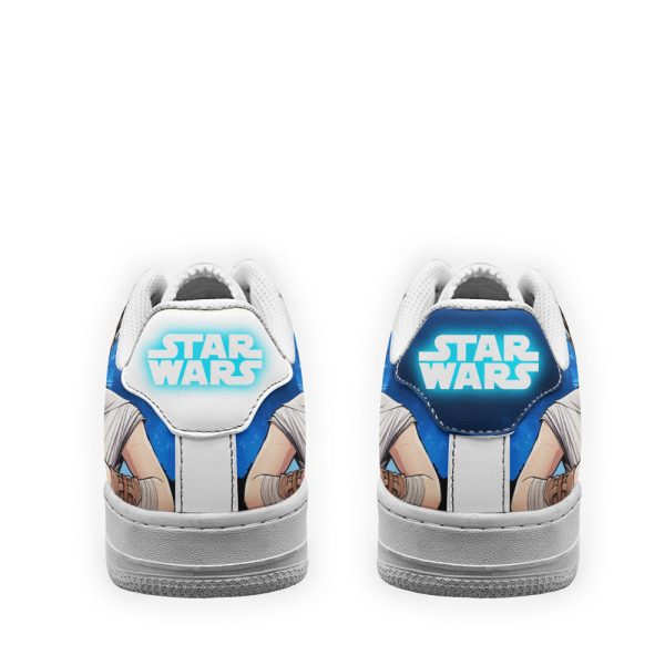 Rey Air Sneakers Custom Star Wars Shoes 4 - Perfectivy