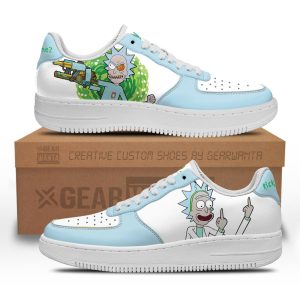 Rick Sanchez Rick and Morty Custom Air Sneakers QD13 1 - PerfectIvy