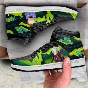 Rick and Morty Crossover Star Wars Air J1s Sneakers Custom Shoes-Gear Wanta