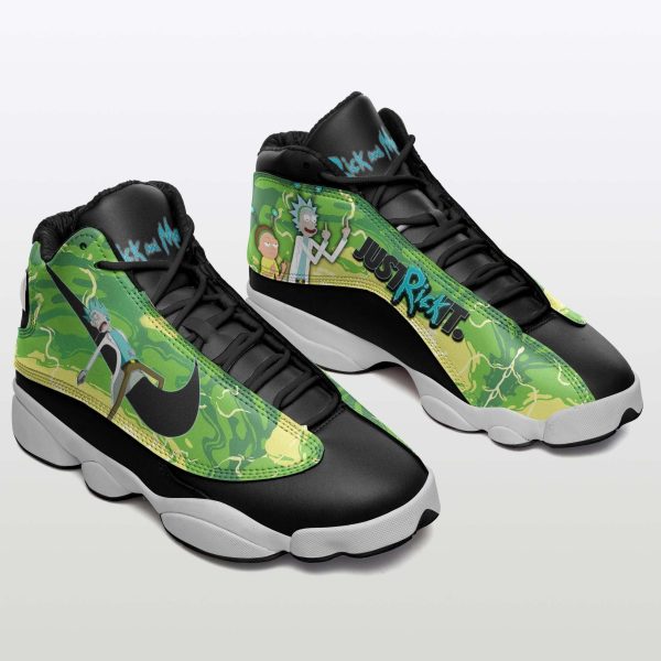 Rick And Morty Shoes Custom J13 Sneakers Ah22104-Gearsnkrs