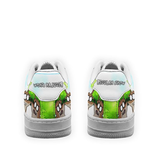Rigby Air Sneakers Custom Regular Show Shoes 3 - Perfectivy