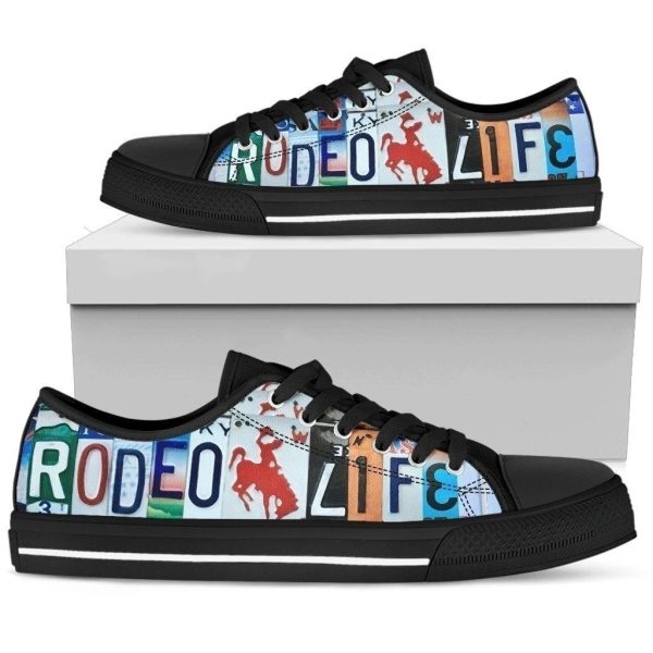 Rodeo Life Women'S Sneakers Style Gift Idea Nh08-Gearsnkrs