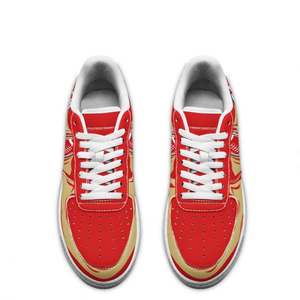 San Francisco 49Ers Air Shoes Custom Naf Sneakers For Fans-Gearsnkrs