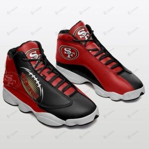 San Francisco 49Ers Custom Shoes J13 Sneakers 297-Gear Wanta