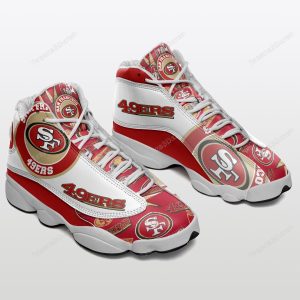 San Francisco 49Ers Custom Shoes Sneakers 527-Gear Wanta