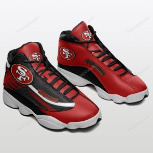 San Francisco 49Ers Custom Shoes Sneakers 615-Gear Wanta