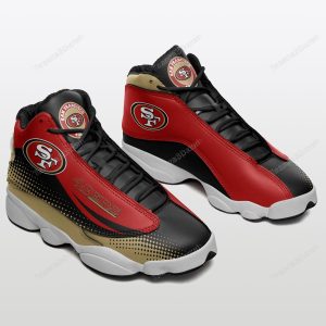 San Francisco 49Ers Custom Shoes Sneakers 675-Gear Wanta