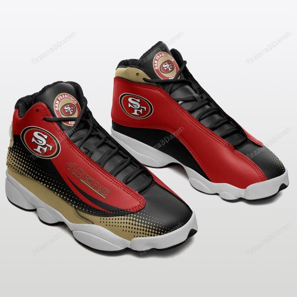 San Francisco 49Ers Custom Shoes Sneakers 675-Gearsnkrs