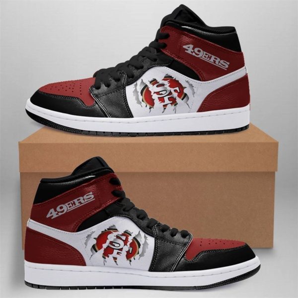 San Francisco 49Ers Custom Shoes Sneakers Jd Sneakers Op-Gearsnkrs