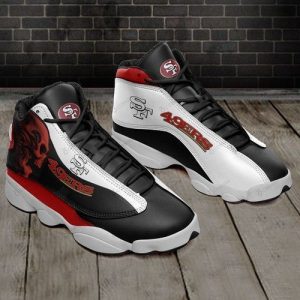 San Francisco 49Ers J13 Sneaker Custom Shoes For Fans Des 6-Gear Wanta