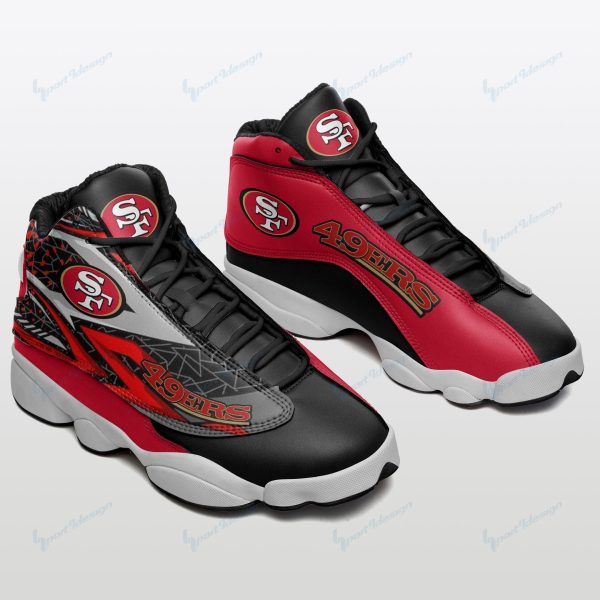 San Francisco 49Ers Aj13 Sneakers 773-Gearsnkrs