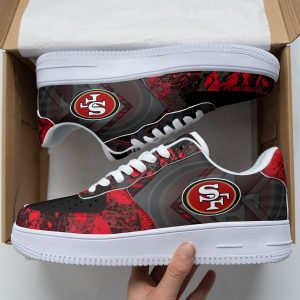 San Francisco 49ers Air Sneakers Custom Shoes For Fans-Gear Wanta