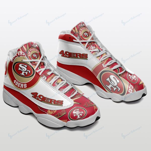 San Francisco 49Ers Custom Shoes Sneakers 527-Gearsnkrs