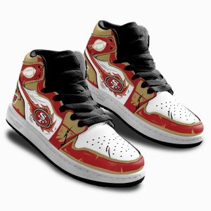 San Francisco 49ers Football Team Kid Sneakers Custom For Kids 2 - PerfectIvy