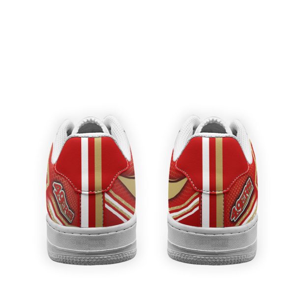 Sanfrancisco 49Ers Air Sneakers Custom Force Shoes For Fans-Gearsnkrs