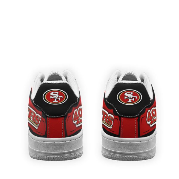 San Francisco 49Ers Air Sneakers Custom Naf Shoes For Fan-Gearsnkrs