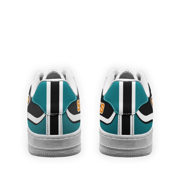 San Jose Sharks Air Sneakers Custom Force Shoes Sexy Lips For Fans-Gearsnkrs