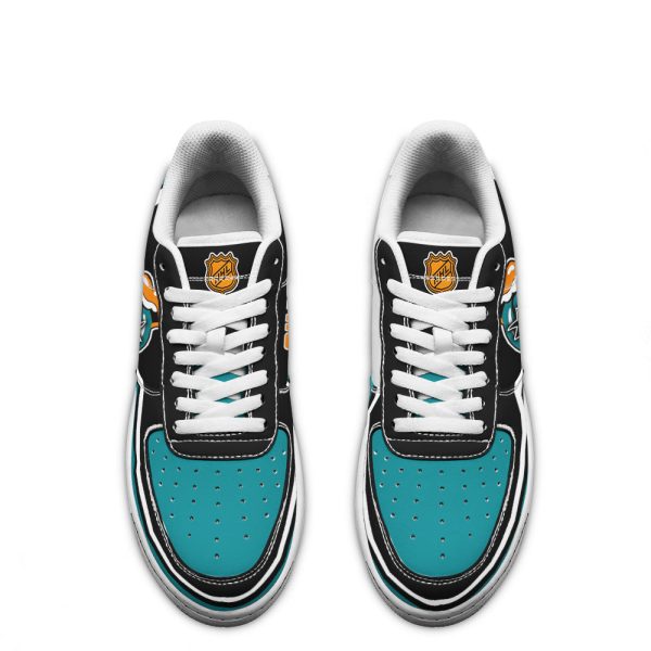 San Jose Sharks Air Sneakers Custom Force Shoes Sexy Lips For Fans-Gearsnkrs